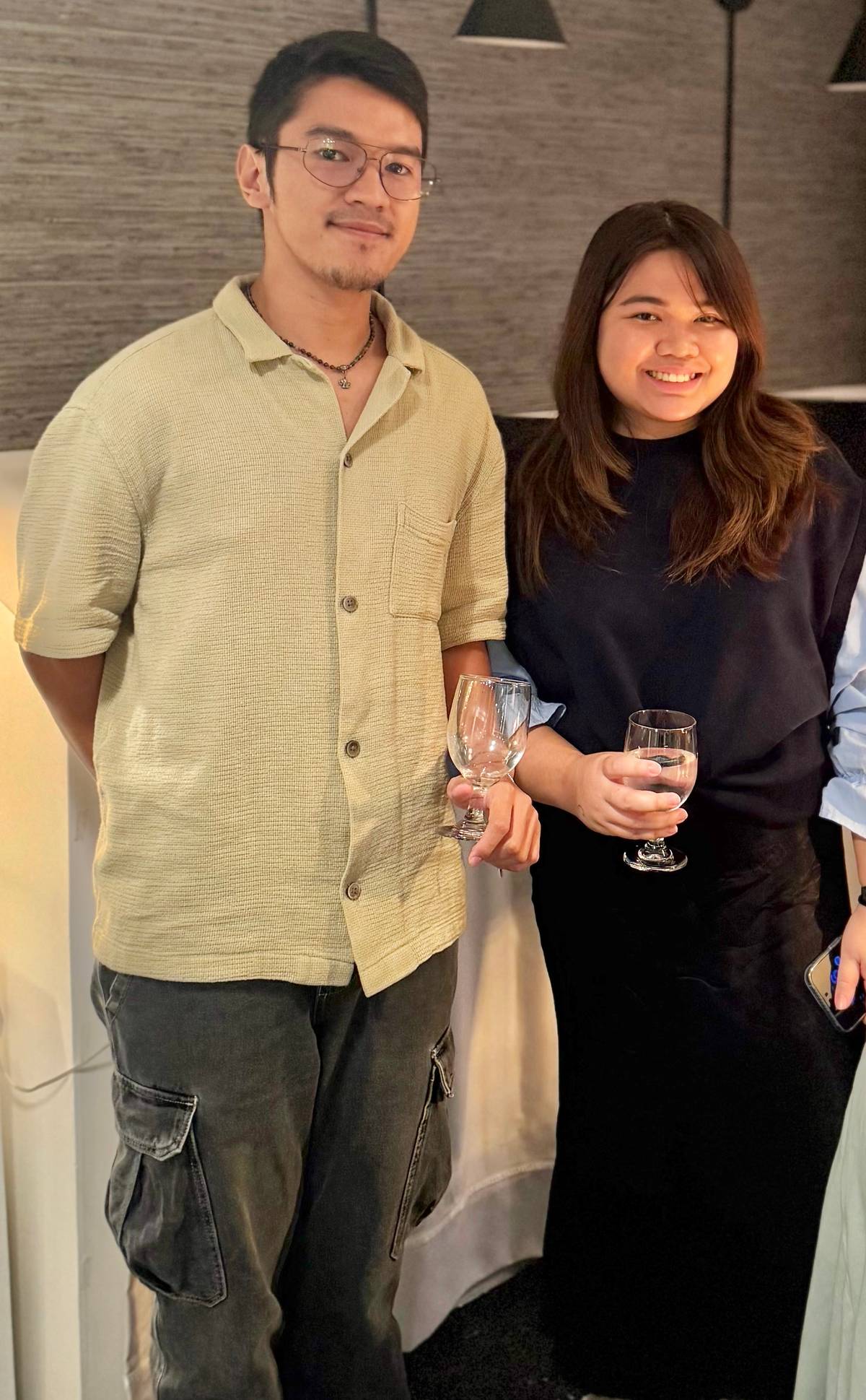 INTERIOR designer Van Longino and Interior designer Ciara Ramos.