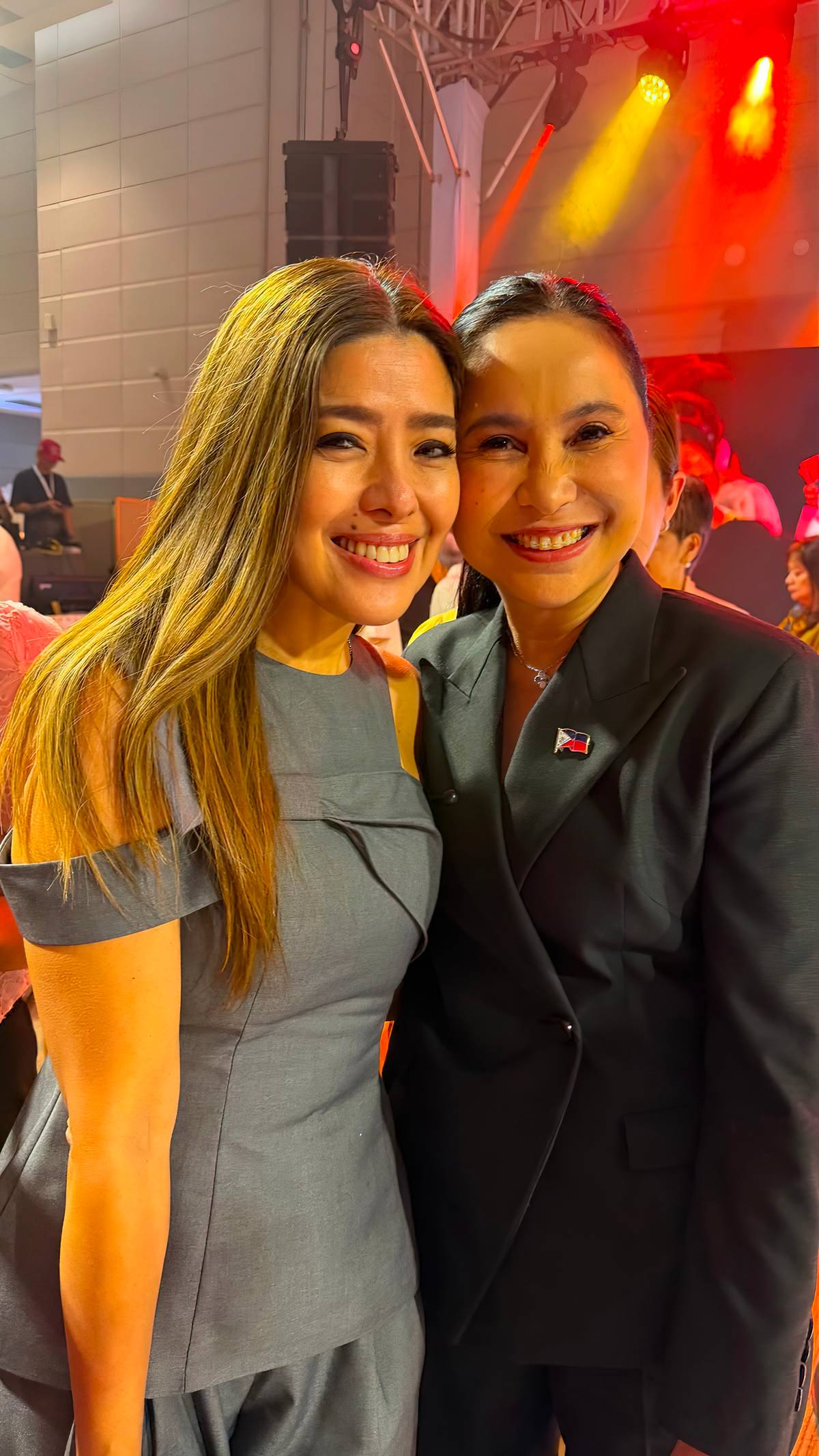 HAPPY Ongpauco and DTI Secretary Ma. Cristina Roque.