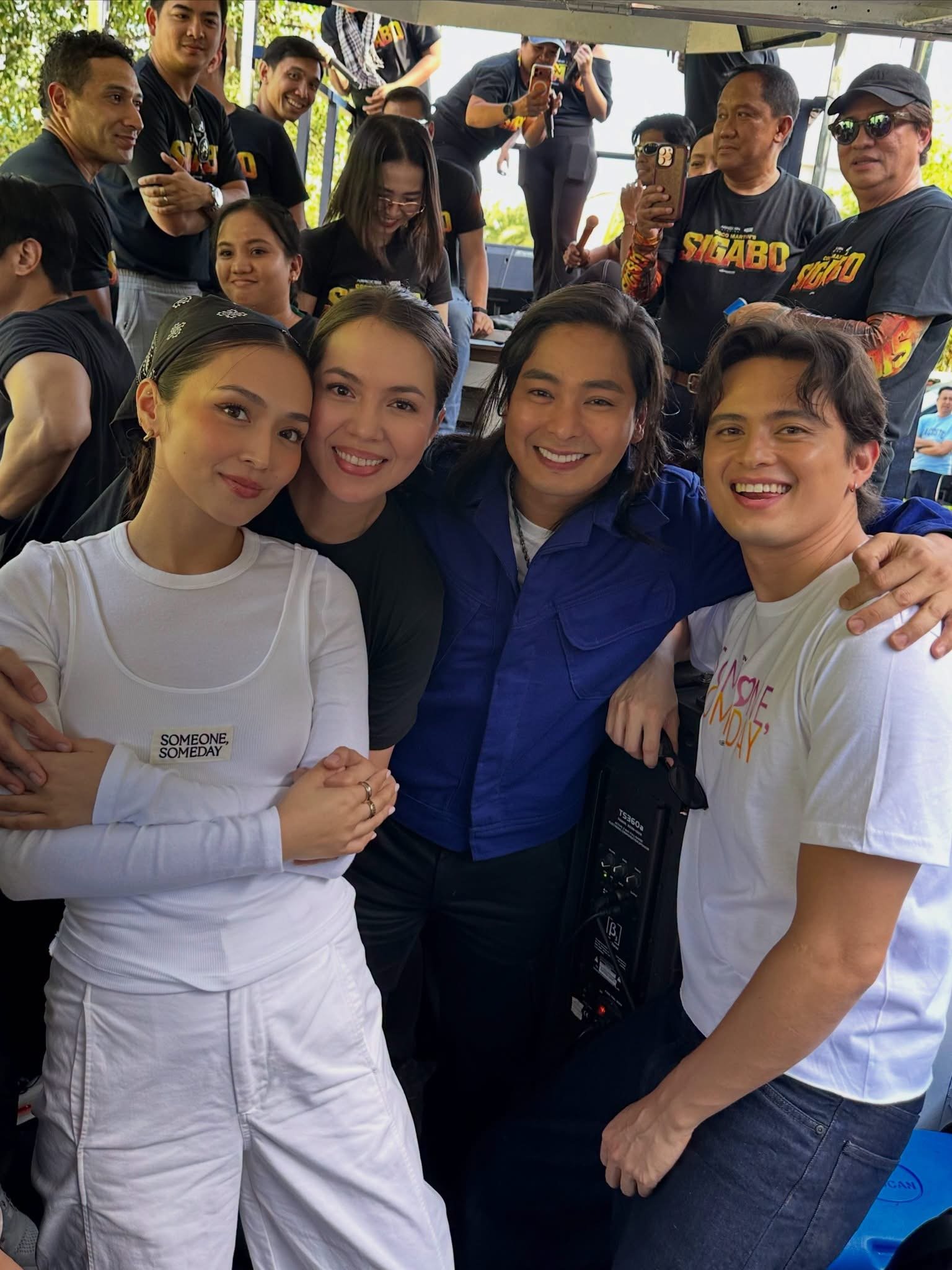 Kathryn, Julia, Coco, James share rare crossover moment