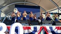 Military bands share concert stage
