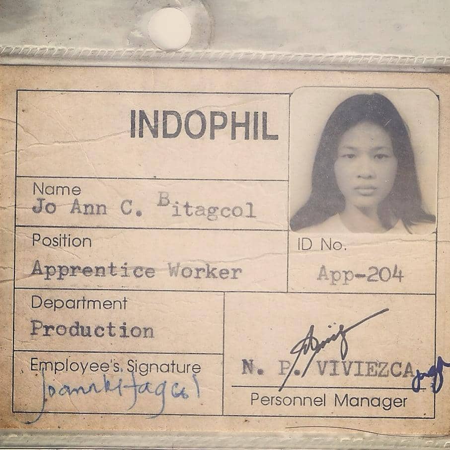 PHOTO when she was discovered at a Panciteria in 1996