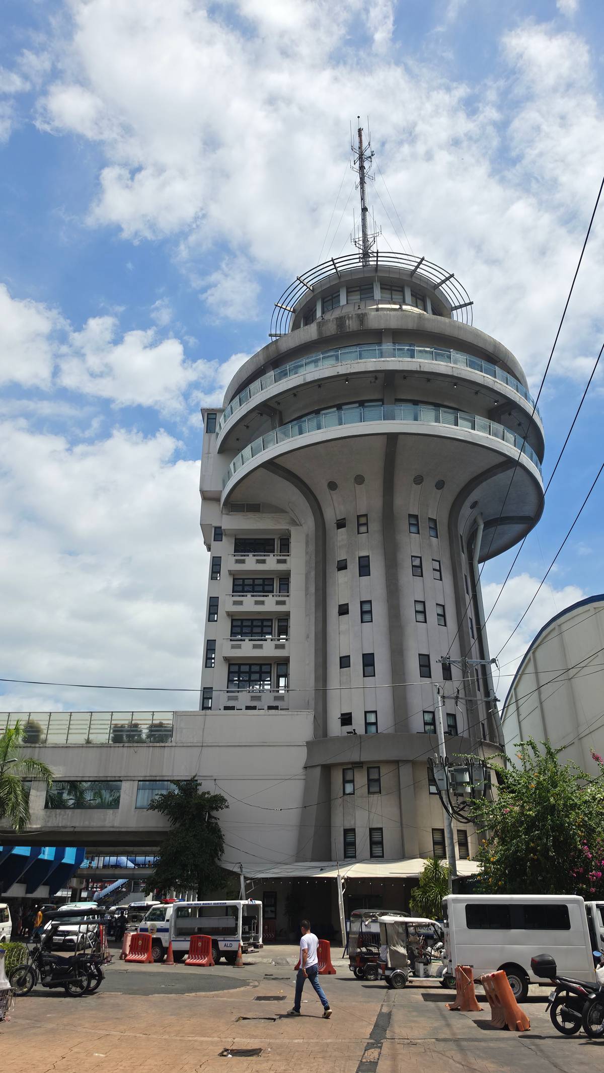 THE Pasig Revolving Tower designed in Brutalist style.