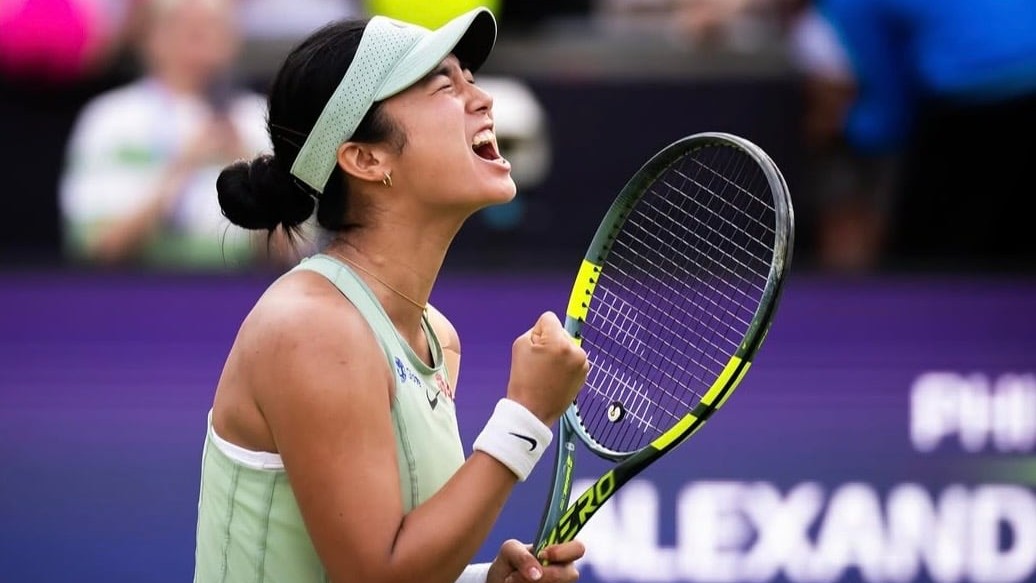 Smash hit: Williams, Rusedski
shower Eala with praises