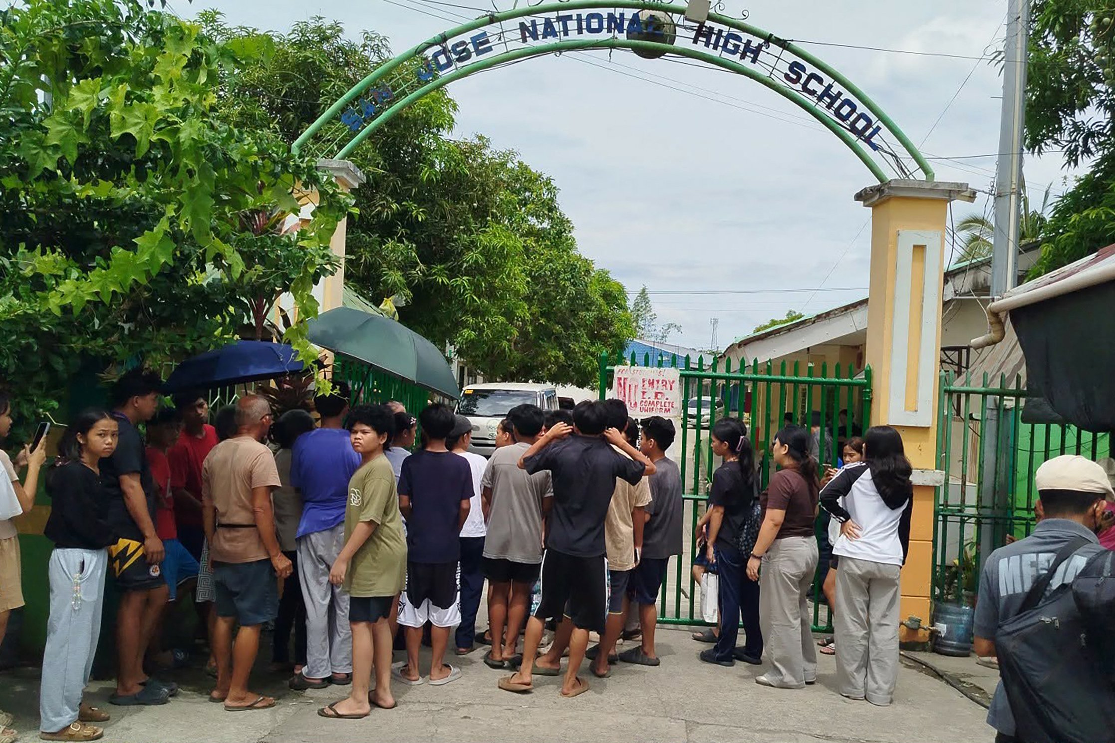 San Jose NHS sa Tacloban, nagbukas muli sa face-to-face classes matapos ang shooting incident