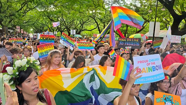 ISSUES and concerns of the LGBTIQ+ community were expressed at the Pride march.