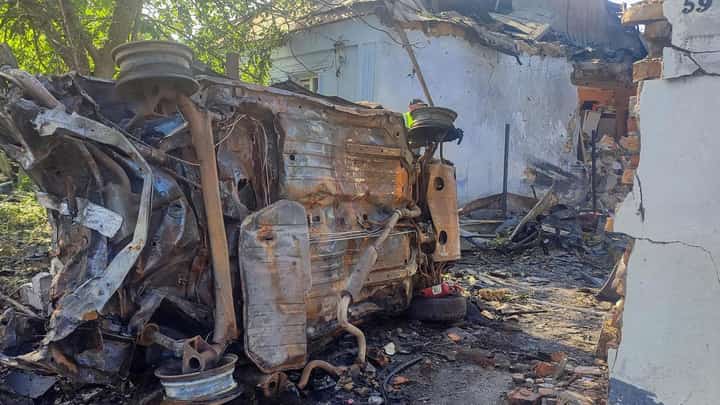 One dead from drone strike, refinery on fire