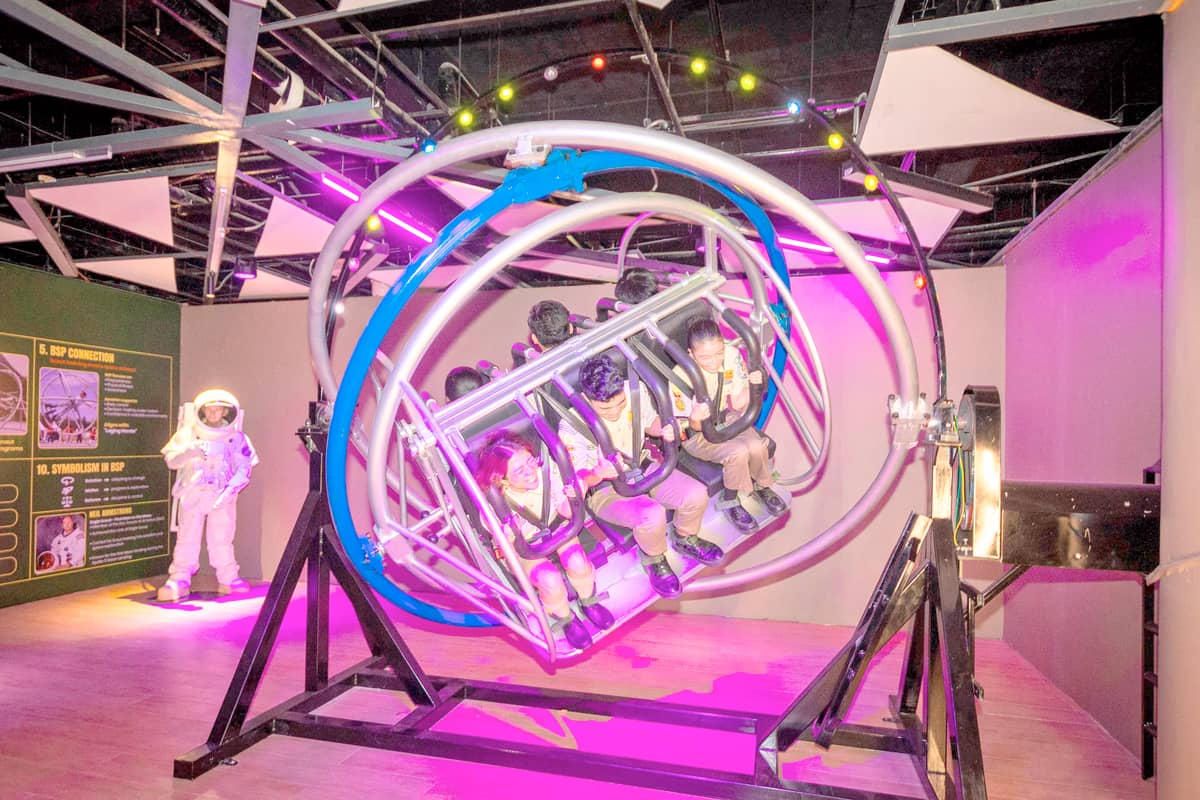YOUNG visitors explore interactive exhibits that blend play, discovery and experiential learning.