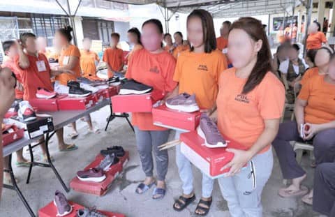 KABABAIHAN Partylist partnered with Puma Philippines to launch a shoe drive initiative for persons deprived of liberty at the Correctional Institution for Women. The program provided footwear to nearly 100 women beneficiaries, symbolizing support, dignity, and renewed hope.