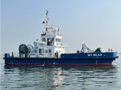 DENR launches Korea-donated cleanup vessel for Manila Bay