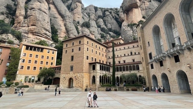MONTSERRAT'S iconic saw-toothed mountain peaks and panoramic views make it a must-visit, with funiculars providing easy access.