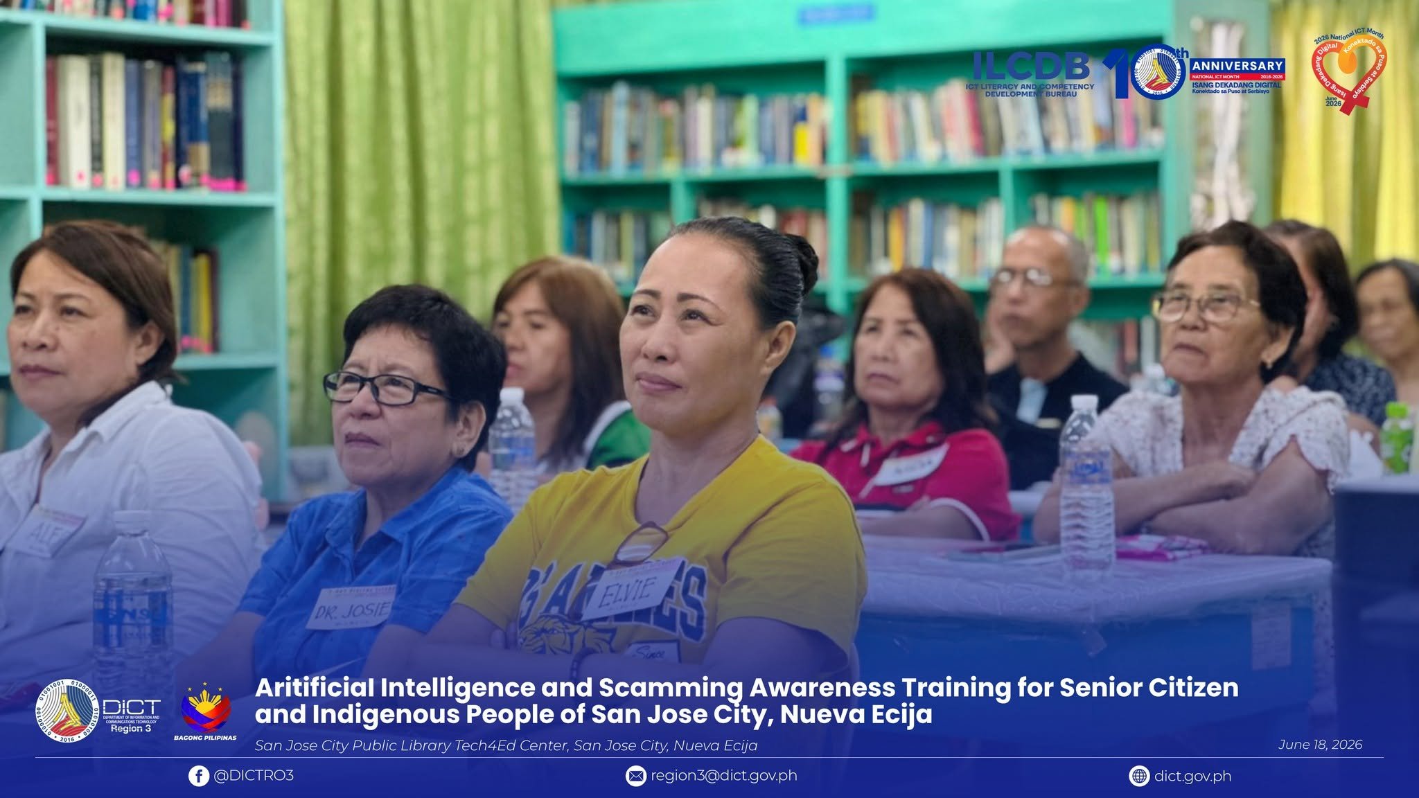 Senior citizens, IPs undergo AI and scamming awareness seminar