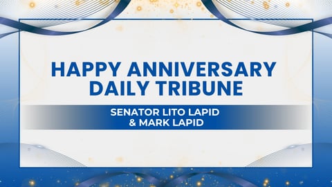 Senator Lito & Mark Lapid Celebrates DAILY TRIBUNE's 26th Anniversary
