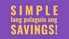 City Savings: Simple lang palaguin ang savings!