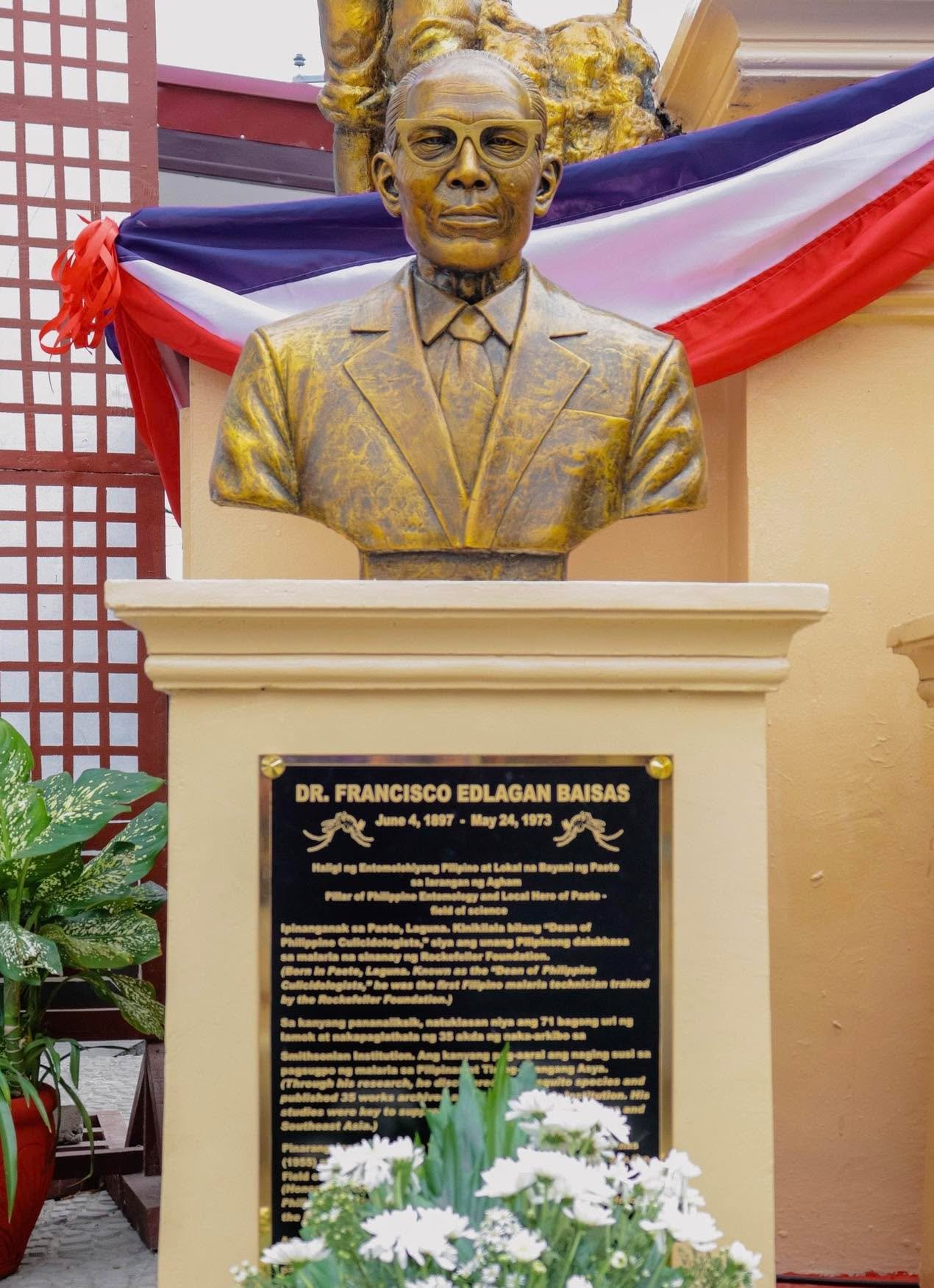 Paete honors malaria BUSTER Francisco Baisas 