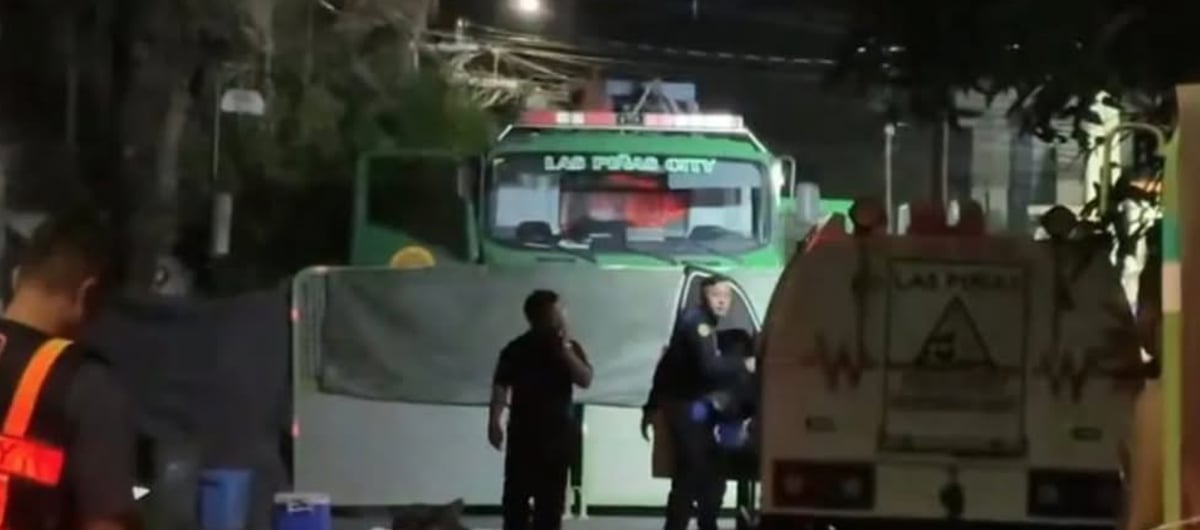 Two died after an excavation site in Las Piñas collapsed