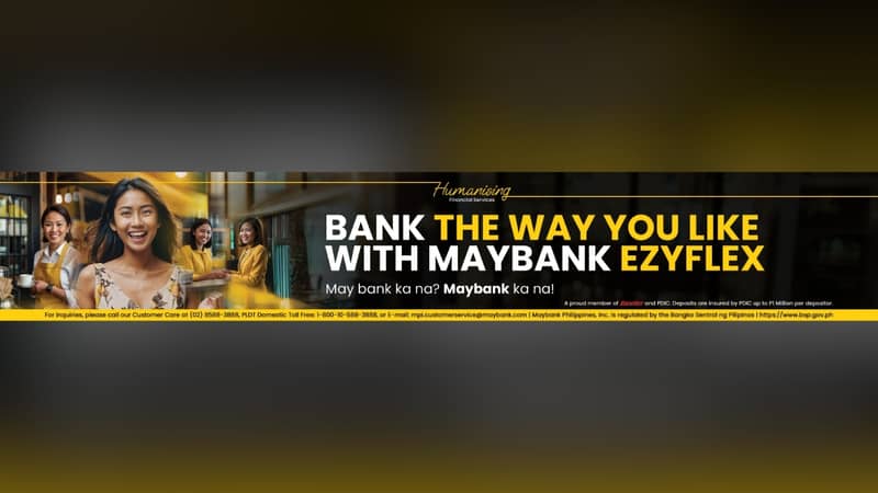 Bank the way you like with MAYBANK ezyflex