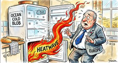 OCEAN ‘COLD BLOB’ BEHIND HEATWAVE?