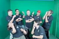 ALL work and no play makes layout artists dull. Meet DAILY Tribune’s graphics team — Avic Clemente, Jaimes R. C. Sumbilon, AJ Gonzales, Edwin Venturina, Lor Bulacan, Glenn Tolo and Jon Gamboa — the creative force behind the paper’s visual storytelling, working through tight deadlines, endless revisions, and the pressure of turning every page into a compelling visual experience.