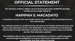 Stray bullet kills teacher during deadly ambush