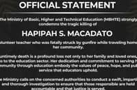 Stray bullet kills teacher during deadly ambush