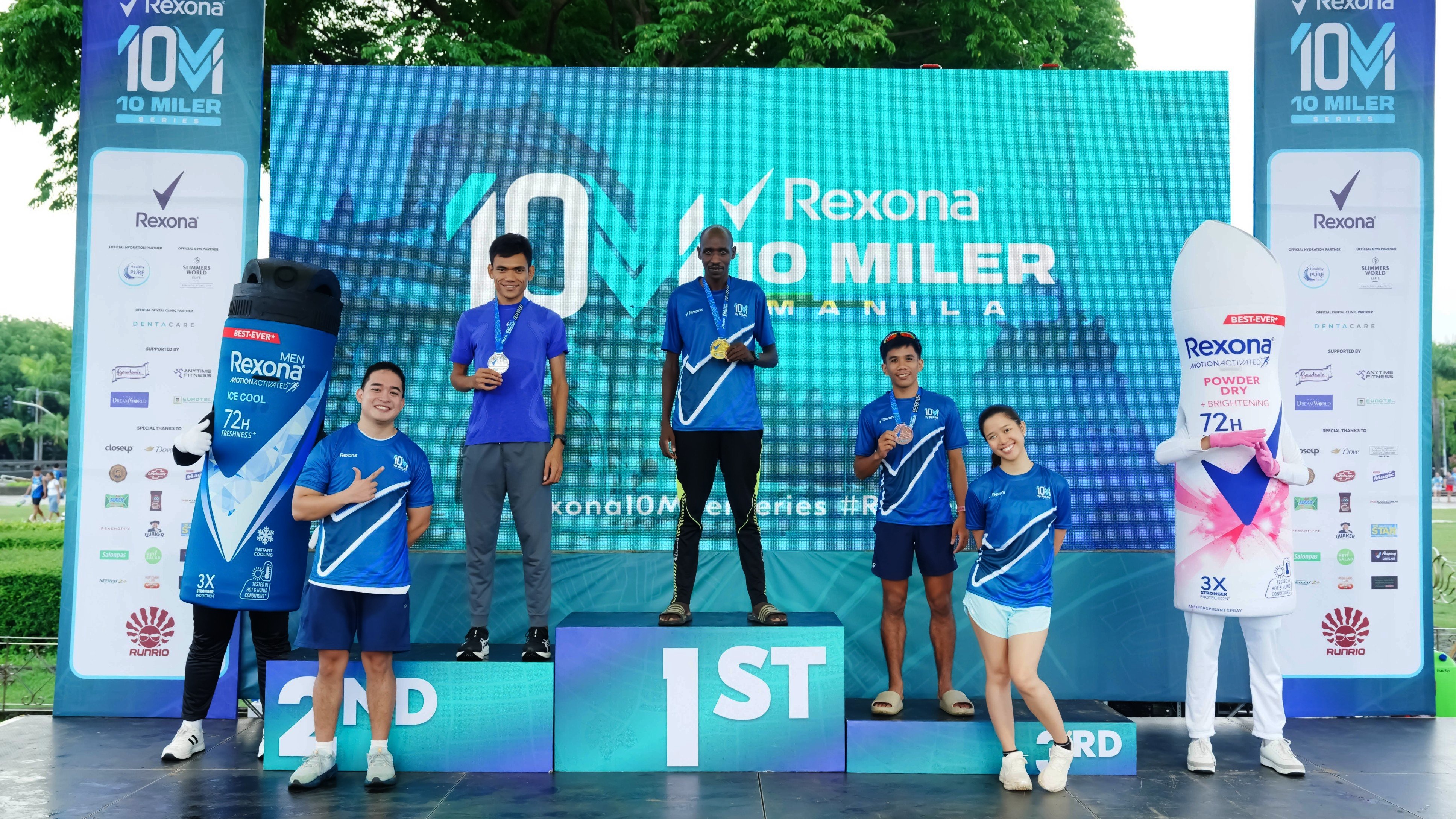 Kenyans dominate Rexona runfest