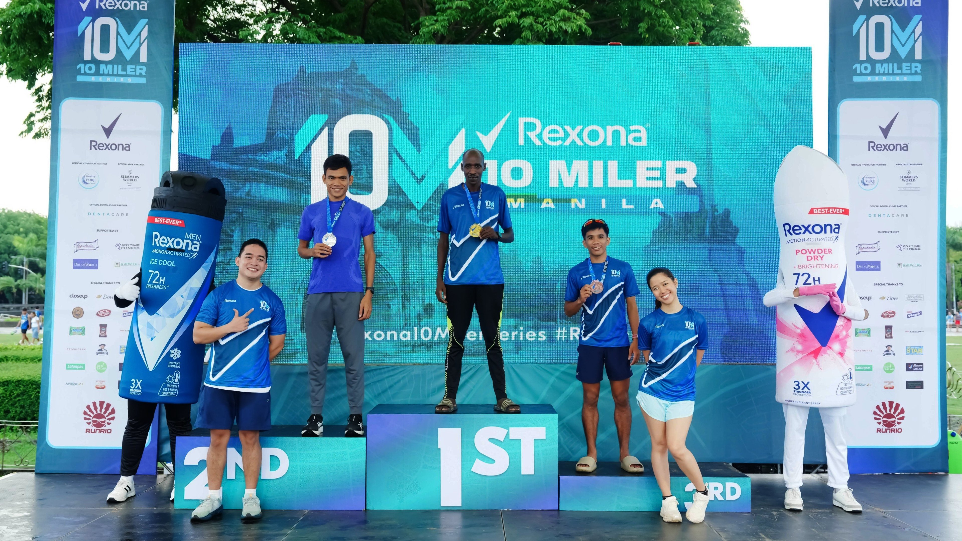 Kenyans dominate Rexona runfest