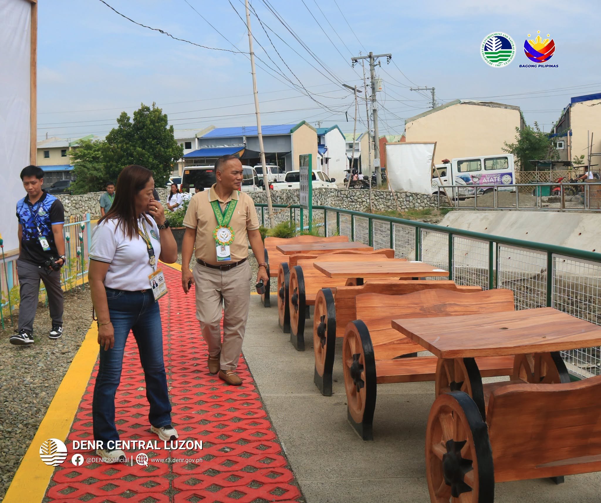 Palayan City linear park enhances waterway rehabilitation, provides residents with public space