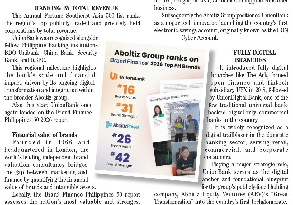 UnionBank: Trailblazer reshaping Philippine banking
