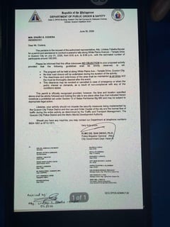 AFP monitors INC rally as QC extends permit until 1 July