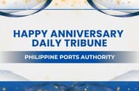 Philippine Ports Authority Celebrates DAILY TRIBUNE's 26th Anniversary