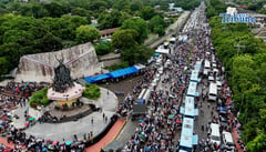 36 tons of garbage hauled after INC rally 