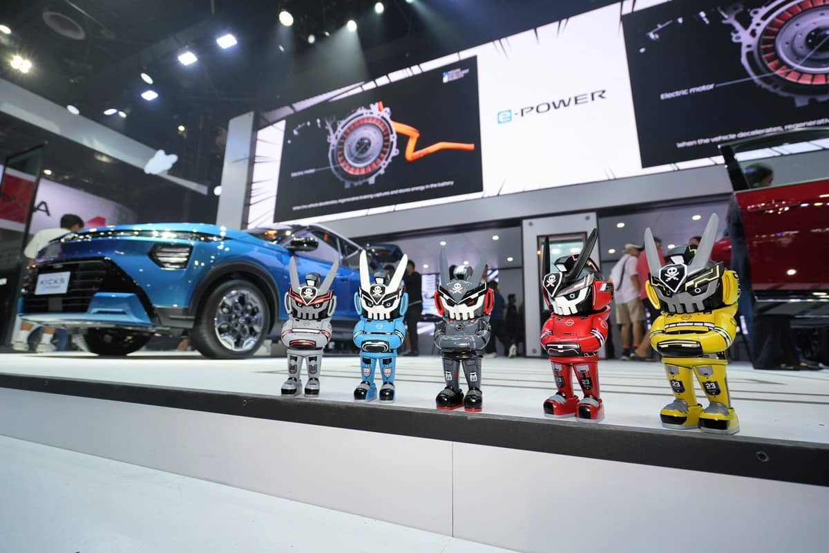 NISSAN and Quiccs bring collectible art beside the carmaker’s electrified lineup at the 10th Philippine International Motor Show.