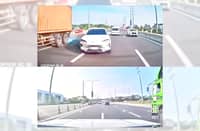 SECONDS mattered With timely alerts from its advanced safety systems, the driver was able to react quickly and avoid a collision on SLEX.