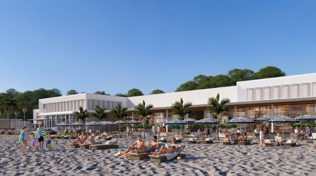 OVERLOOKING the sea, the rising Ilocandia Beach Club contains a retail and dining strip envisioned to become a beachfront leisure destination in Laoag City.