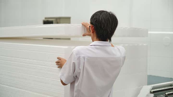 Inspection at the manufacturing facility in Batangas before assembly and deployment.