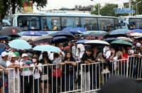 (June 30 2026) Around nine thousands of Iglesia Ni Cristo (INC) members held an emergency rally at the People Power Monument along EDSA in Quezon City on Tuesday June 30 2026, to show support for Senator Rodante Marcoleta and to protest against corruption in the government. Photo/Analy Labor