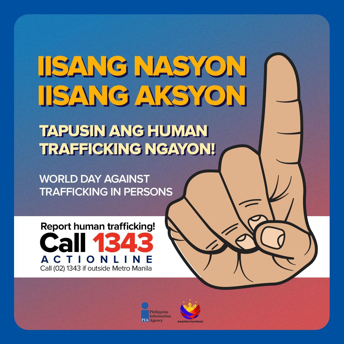 Anti-human trafficking campaigns intensified
