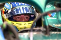 FOCUSED on another race weekend, Fernando Alonso prepares for practice with Aston Martin ahead of the Catalonia Formula One Grand Prix in Montmelo, Spain.