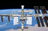 THE International Space Station in orbit.