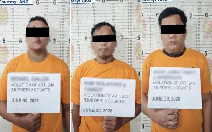 Three suspects surrender in killing of ex-Abuyog vice mayor, son