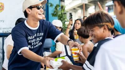 PBB Ex Housemate Michael Sager leads food drive