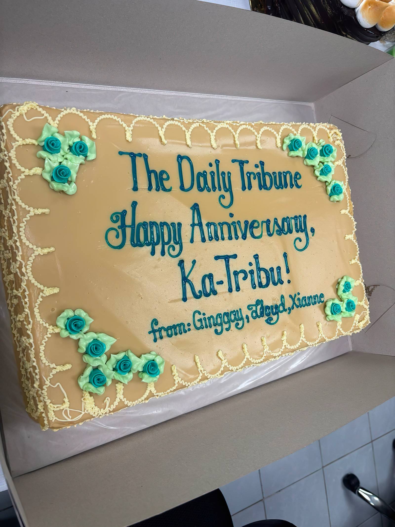 A sweet surprise filled with well wishes, thoughtfully shared by Aboitiz Foundation to mark the celebration.