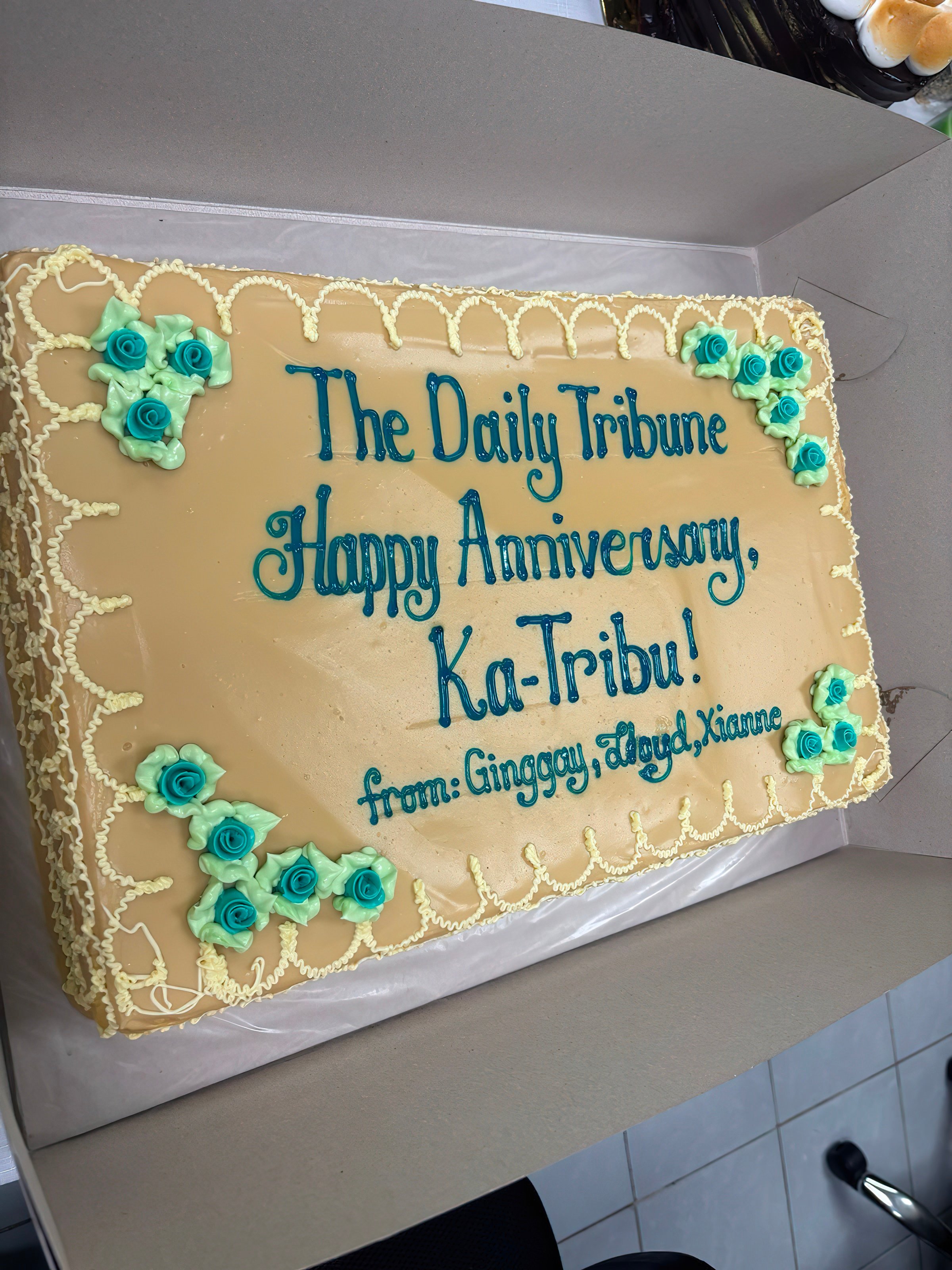 A sweet surprise filled with well wishes, thoughtfully shared by Aboitiz Foundation to mark the celebration.