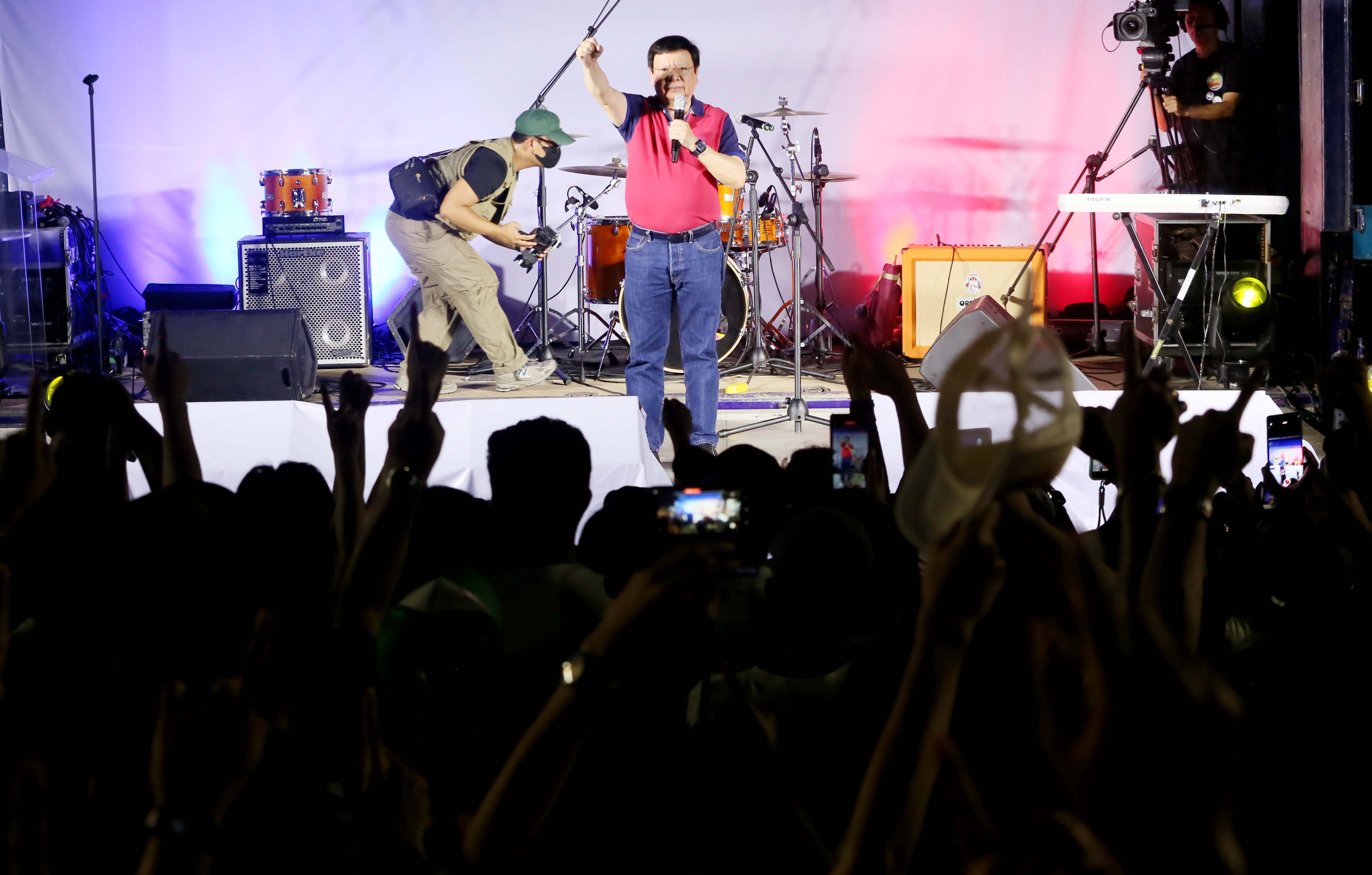 Senator Marcoleta speak at INC rally