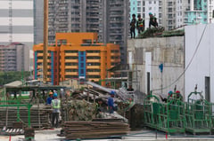 High-rise workers