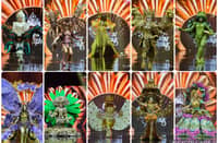The top ten National Costume Finalists revealed at the 2026 Binibining Pilipinas National Costume Show