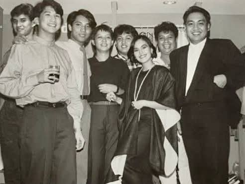 OPTIONA show by Katrina Ponce Enrile that made Jackie Aquino known in the fashion industry. Boyet Santa Maria, Tonichi Nocom, Teofy Quintas, Techie Infantado, Randy Ortiz, Katrina Ponce Enrile, Bong Gacho and Jackie Aquino.