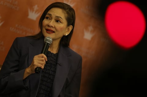 Senator Risa Hontiveros at Kapihan sa Prince Hotel
