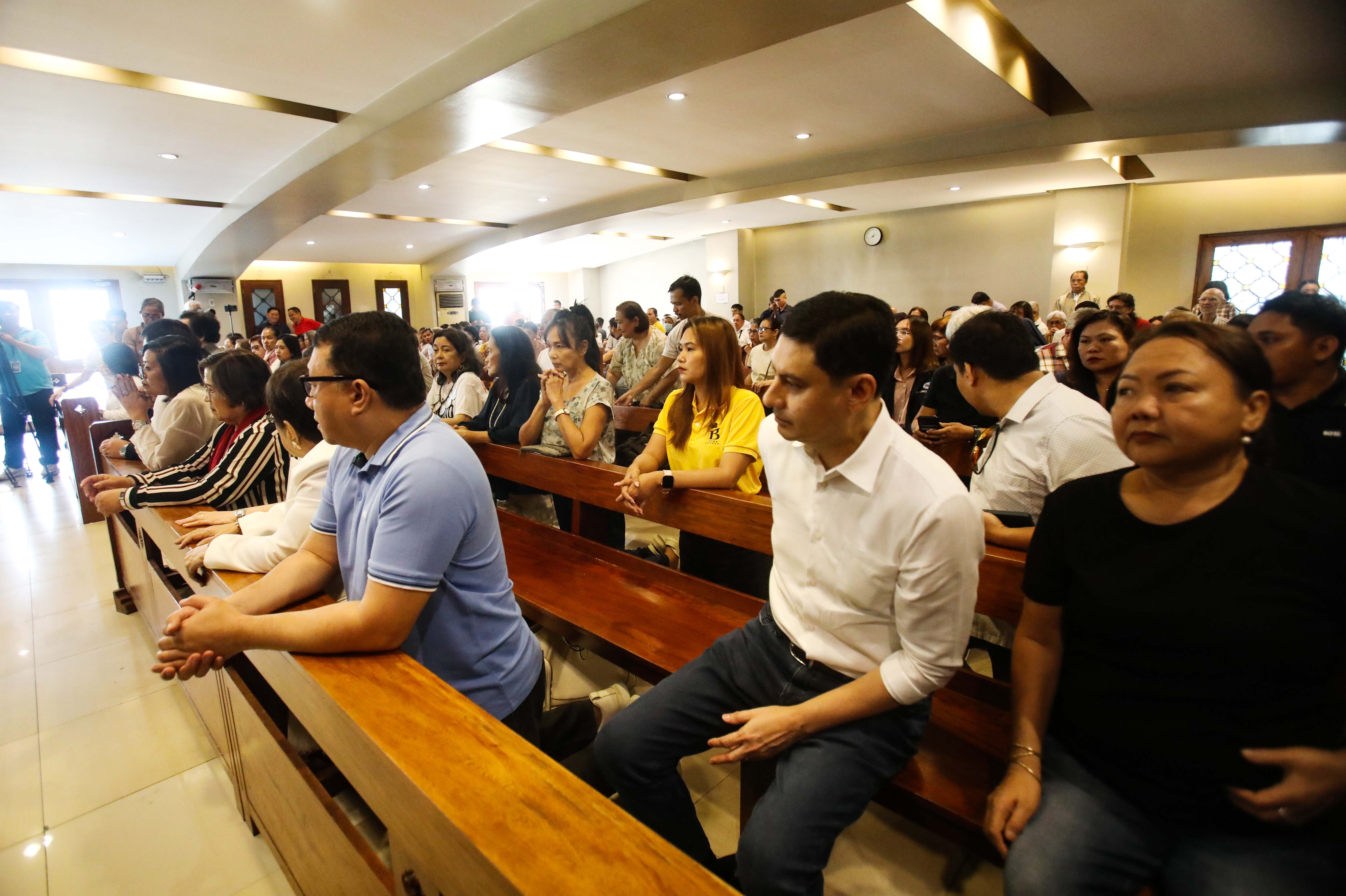 House Rep prosecutor attend mass