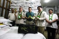 (July 02 2026) Department of Agriculture Secretary Francisco P. Tiu Laurel Jr. and Bureau of Plant Industry Director Glenn Panganiban and other officials, inspect the newly inaugurated National Seed Reserve Facility at the Bureau of Plant Industry compound in Quezon City on Thursday, July 2, 2026. The solar operated facility aims to serve as a long-term repository of quality seeds for regular crop production and post-disaster recovery, helping strengthen the country's food security. Photo/Analy Labor